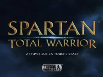 Spartan - Total Warrior screen shot title